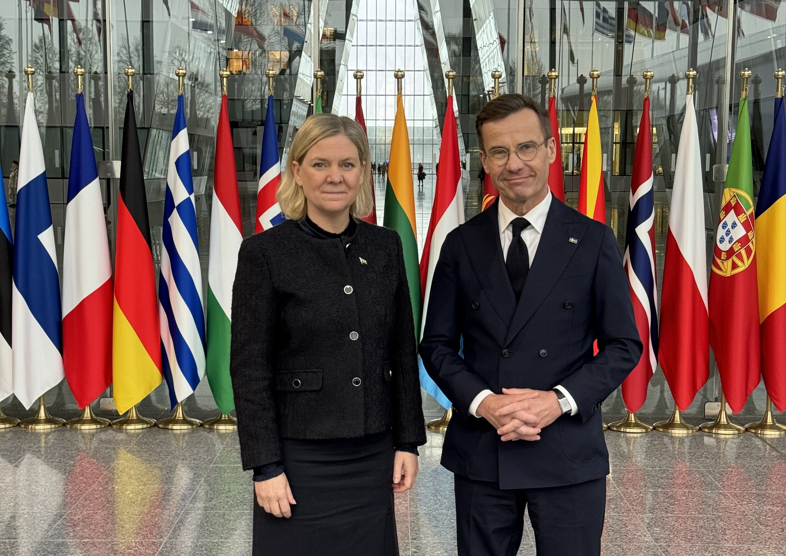 Magdalena Andersson och Ulf Kristersson