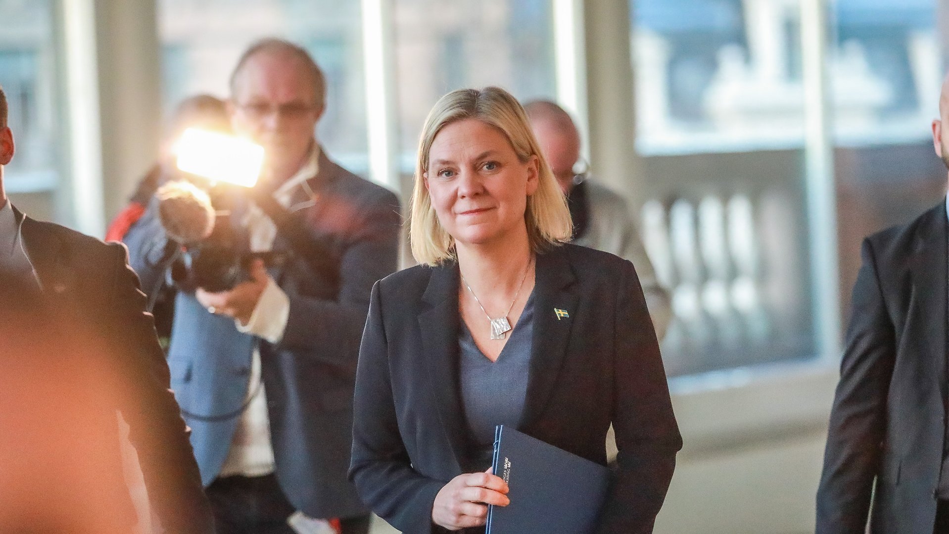Magdalena Andersson i riksdagen 2021